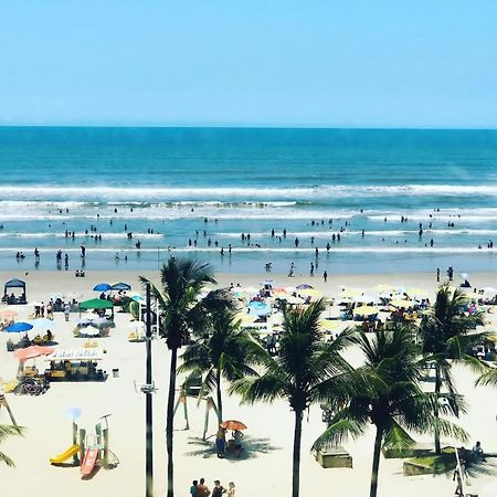 Alto Padrão com 94 mtrs - Frente Mar - sacada com Vista Mar Praia Grande (Santos) Exterior foto